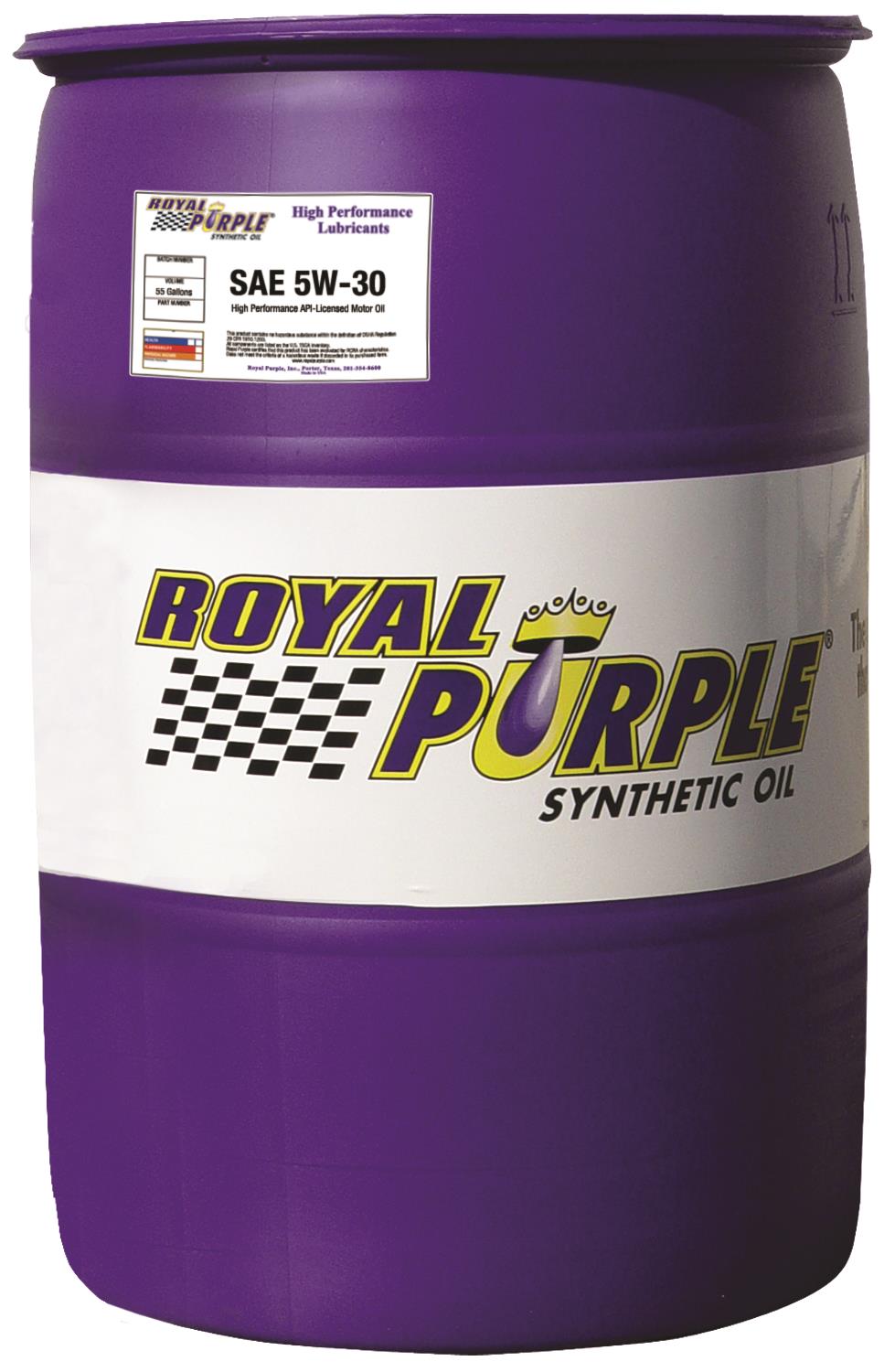 Picture of Royal Purple 55530 SAE 5W-30 High Performance Synthetic Motor Oil 1 Quart