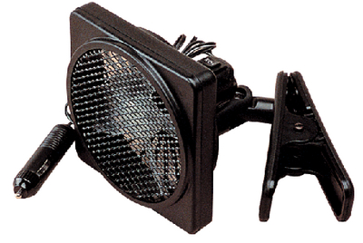 Sea-Dog Line 450110-1 Clamp-On 12V Mount Fan - ABS Housing with High/Low Speed
