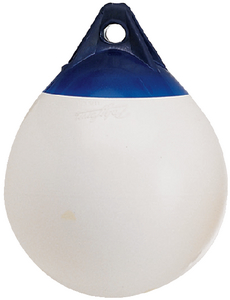 Polyform 14-031-134 White A-Series Buoy 14.5 Inch Diameter Boat Fender