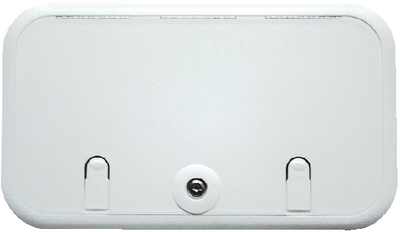 T-H Marine HDSL13242DP Designer Series Locking Access Hatch 12-7/8" x 23-3/4" White
