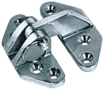 Attwood Marine 66027-3 Stainless Steel Hatch Hinge with Removable Pin 3-1/2" x 1-3/8"