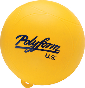 Polyform 18-314-701 8" Diameter Ski Buoy, Yellow