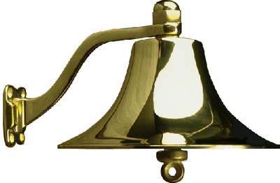 Sea-Dog Line 455720 Cast Polished Brass Bell 6 Inch