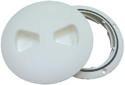 T-H Marine DPSLP62DP Low Profile 6" Twist-Out Deck Plate with O-Ring Seal