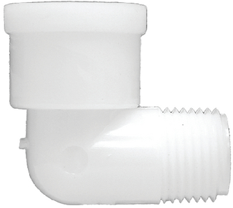 Brass Fittings SE12 White Nylon 90 Degree Street Elbow