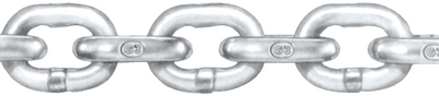 Acco Peerless Chain 38FTBBB Galvanized BBB Anchor Chain 3/8 Inch