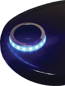 T-H Marine LED-SMCHR-B-DP LED Cup Holder Accent Ring Blue