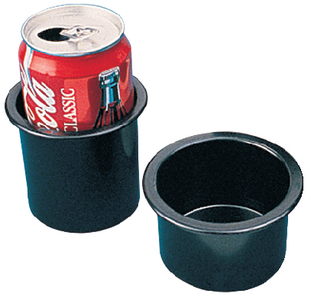 Sea-Dog Line 588010 Flush Mt Drink Holder, Black