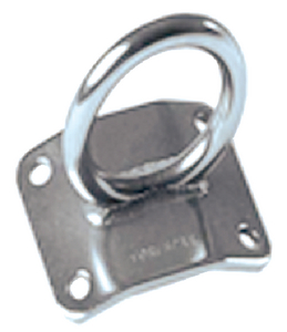 Forespar 400002 Stainless Steel Mast Pad Eye with Curved Base