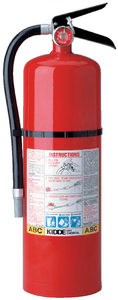 Kidde Safety 466204 ProLine Tri-Class ABC Dry Chemical Fire Extinguisher