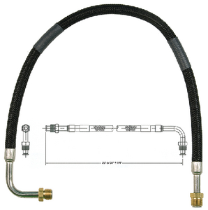 Sierra 18-8115 Fuel Line Hose 25 Inch for MerCruiser Fuel Pump to Carburetor