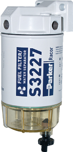 Racor 320R-RAC-01 Spin-On Fuel Filter Water Separator 10 Micron with Clear Bowl for Outboards