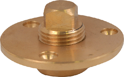 Attwood Marine 7555-3 Cast Bronze Garboard Drain Plug 1/2" NPT
