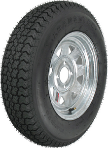 Loadstar Tires 31952 ST175/80R-13 Radial Trailer Tire and Wheel Assembly 5 Lug