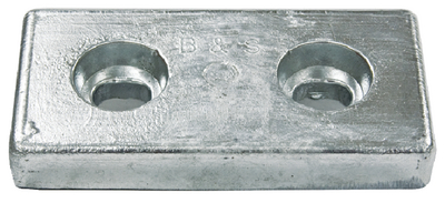 B & S Anodes BSMGRANDALBIN Zinc Plate Anode for Grand Albin
