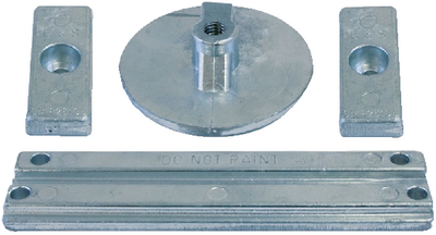 B & S Anodes BSMVERADOKIT4Z Mercury Verado V4 Anode Kit