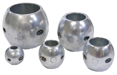 B & S Anodes BSM112SL Shaft Zinc Anode 1-1/2 Inch