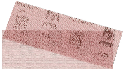 Mirka 9A-151-240 Abranet Grip File Sheet 240 Grit Hook and Loop Sanding Sheet