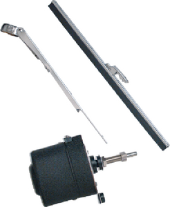 AFI 32001 Marine Windshield Wiper Kit 12V with 11.5" Stainless Steel Blade