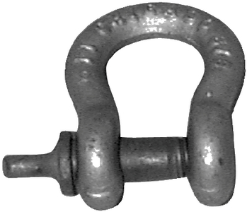 Chicago Brand 201155 Forged Galvanized Anchor Shackle 5/16 Inch