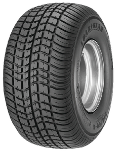 Loadstar Tires 3H490 Bias Wide Profile Tire and Wheel Assembly 205/65-10 5-Hole Galvanized
