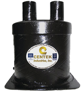 Centek 1500009 Vernalift Muffler 8.36" Diameter Top Inlet/Top Outlet