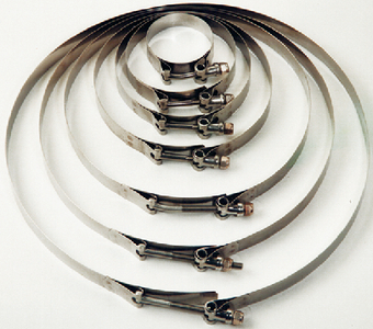 Trident Hose 7202340 T-Bolt Hose Clamp 3/4" Band Marine Grade