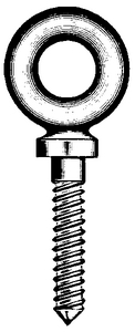 Chicago Brand 089050 Shoulder Screw Eyebolt, Galvanized