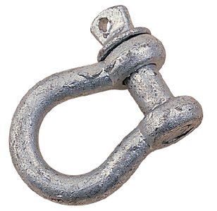 Sea-Dog Line 147808-1 Galvanized Anchor Shackle 5/16 Inch Bow Shackle