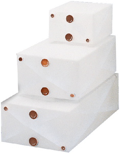 Todd 185-1533WH 55 Gallon Water Holding Tank White