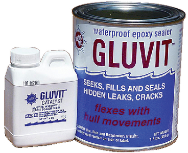 Marine Tex RM330K Gluvit Epoxy Sealer Quart Kit 6-Pack