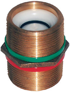 Groco PNC-1500 Bronze Pipe Nipple Check Valve 1-1/2 Inch NPT