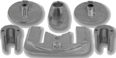 B & S Anodes BSMBRAV3PLUSKITZ Mercruiser Bravo III Zinc Anode Kit