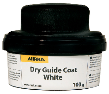 Mirka 9193600111 Dry Guide Coat 100 Gram White Powder Applicator
