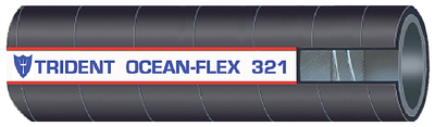 Trident 321-1004 Ocean-Flex Multi-Purpose Marine Hose 1" x 12.5'