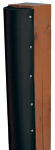 Dock Edge 1020-B-F Premium Piling Bumper 6 Foot Black One End Capped