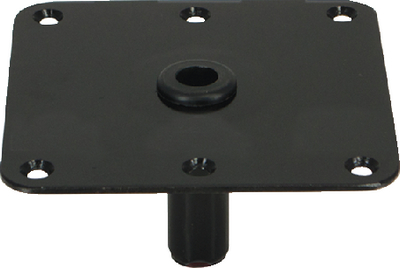 Springfield Marine 3630020 King-Pin 7" x 7" Threaded Square Steel Base E-Coat