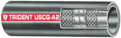 Trident Hose 3272384 Marine Fuel Fill Hose A2 2-3/8" x 12.5'