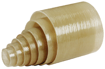 Trident Hose 2603121 Fiberglass Exhaust Tube Connector 3-1/2" x 4"