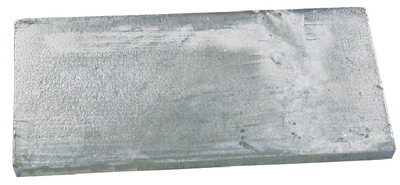 B & S Anodes BSM12X6X12 Zinc Plate Anode Without Slots