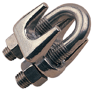 Sea-Dog Line 159508-1 Sea-Dog 1595081 Stainless Wire Rope Clip, 8 mm Wire Size