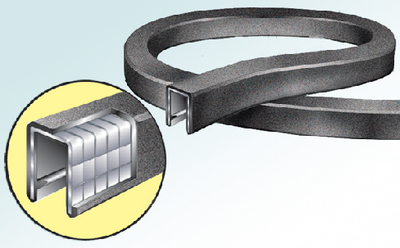 Taco Metals V30-1316B25-1 Flex Trim Black 1/2" x 25'