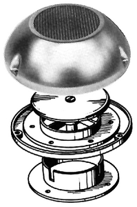 Beckson Marine C-6SS Vent-O-Mate Automatic Exhaust Vent