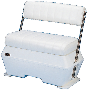 Todd 1792-18U Deluxe Swingback Cooler Livewell Seat 70 Quart