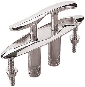 Sea-Dog Line 041504-1 Stainless Steel S-Style Pull-Up Cleat with Studs