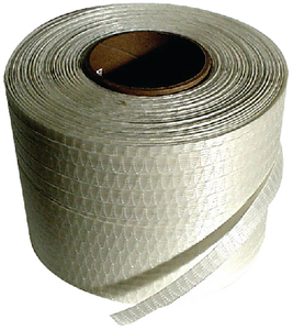 Shrinkwrap Accessories 15087 3/4" x 2100' Cross Woven Polyester Strapping