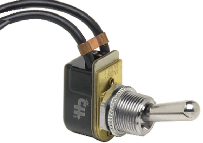 Cole Hersee M584BP SPST Toggle Switch 10A 12V DC with Long Bat Handle