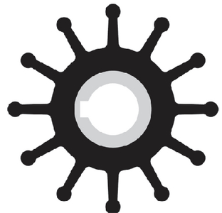 Sherwood Pump 15000K Neoprene Impeller Kit with Gasket and O-Ring