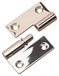 Sea-Dog Line 204510-1 Sea-Dog 2045101 Chrome Brass Take Apart Hinge, Right, 1-1/2" 2/Card