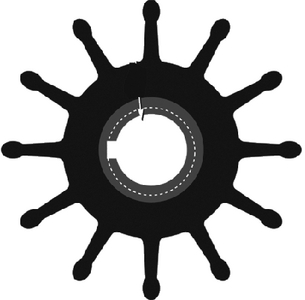 Sherwood Pump 17000K Neoprene Impeller Kit with Gasket and O-Ring